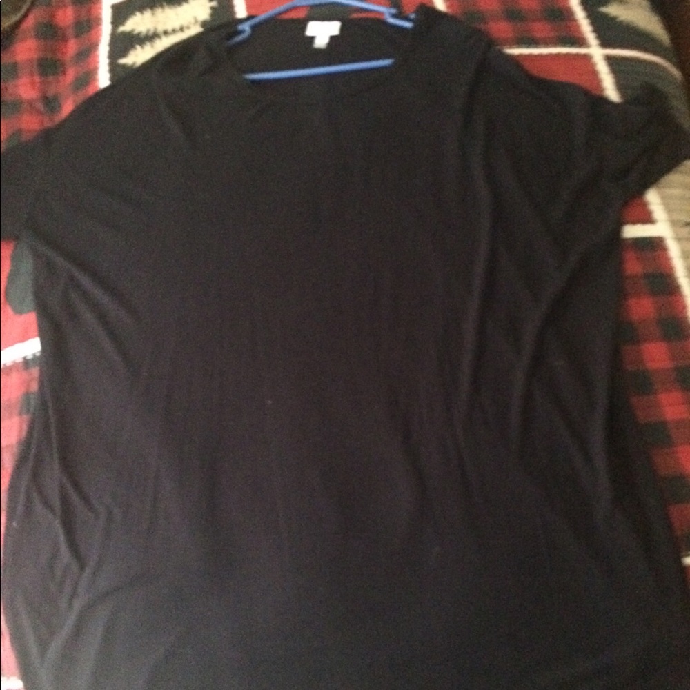 Solid Black lularoe Irma